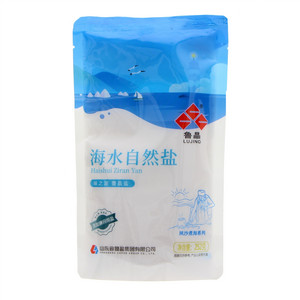 鲁晶牌未加碘立袋海水自然盐（夙沙煮海系列）