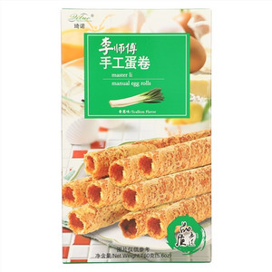 琦诺香葱味李师傅手工蛋卷