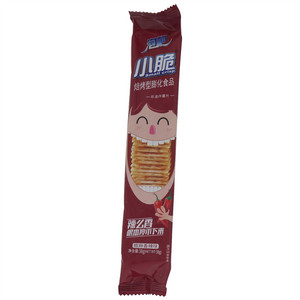 泡吧小脆椒麻香辣味焙烤型膨化食品