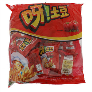 好丽友呀！土豆+番茄酱味