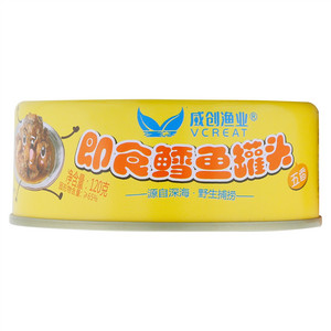 威创渔业五香即食鳕鱼罐头