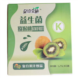 奇珍果葩益生菌猕猴桃汁