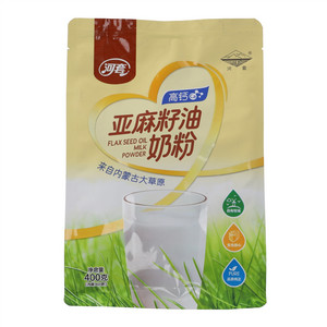 河套亚麻籽油高钙奶粉