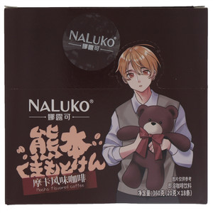 NALUKO娜露可熊本摩卡风味咖啡
