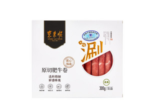 东来顺原切肥牛肉卷