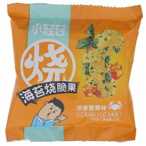 小轻苔浓香蟹黄味海苔烧脆果