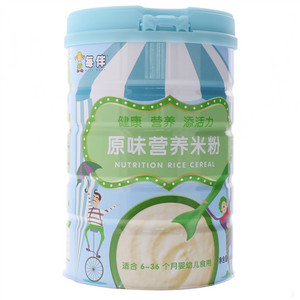 每伴原味营养米粉(罐装)
