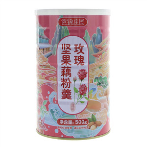 食锦庄园玫瑰坚果藕粉羹