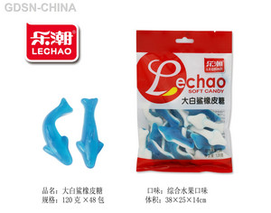 乐潮综合水果味大鲨鱼橡皮糖