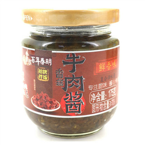 百年春明香菇牛肉酱