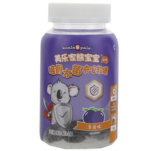 美乐家熊宝宝多莓味接骨木莓夹心软糖