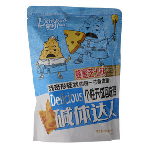 鼎缘碱体达人蜂蜜芝士味苏打饼干