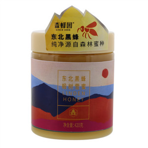 森蜂园东北黑峰椴树雪蜜