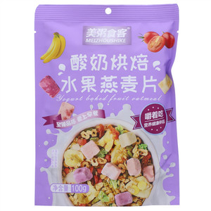 美粥食客酸奶烘焙水果燕麦片