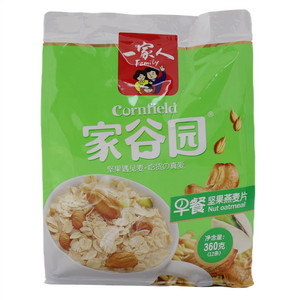 紫薯红豆燕麦片