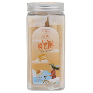 绿姿卷心酥（咸蛋黄味）饼干