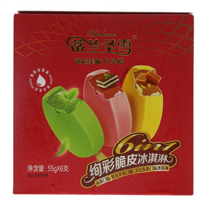 蒂兰圣雪绚彩脆皮冰淇淋