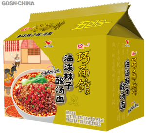 统一巧面馆油泼辣子酸汤面