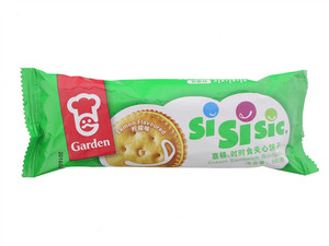 嘉顿时时食柠檬味夹心饼干50克