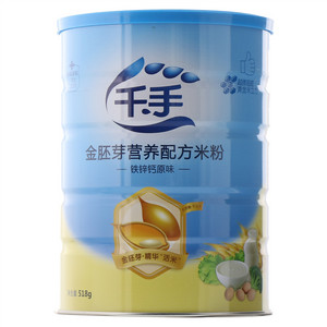 千手铁锌钙原味金胚芽营养配方米粉