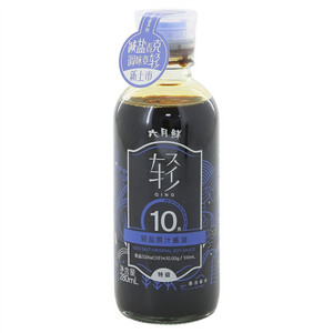 280ML欣和六月鲜·轻10克轻盐特级原汁酱油