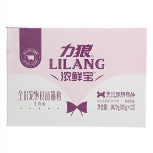 力狼浓鲜宝牛肉味全价宠物食品猫粮