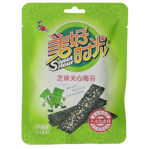 8克美好时光芝麻夹心海苔