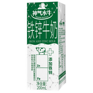 神气水牛铁锌牛奶