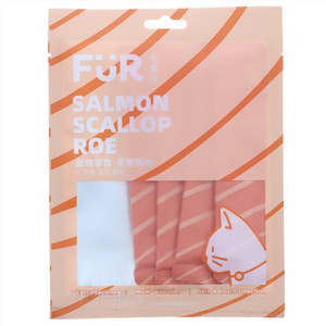 FURFUR LAND 毛星球三文鱼扇贝鱼籽口味宠物零食-星鲜喵条