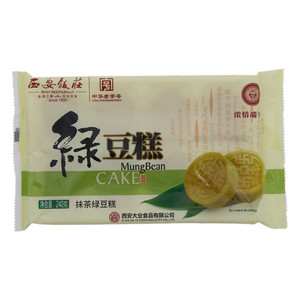 抹茶绿豆糕
