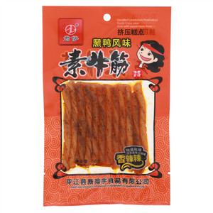 君仔黑鸭风味素牛筋