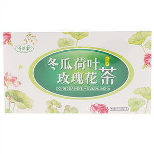丹溪康冬瓜荷叶玫瑰花茶