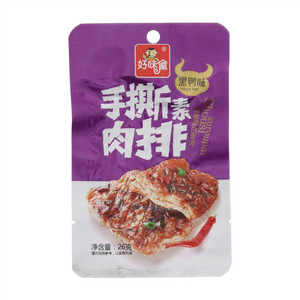 24g手撕素肉排黑鸭味