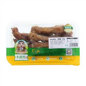 气调鸡爪五香味350克