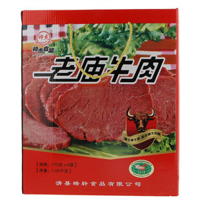 帅杰软包装老庙牛肉[肉制品(酱卤肉制品)]