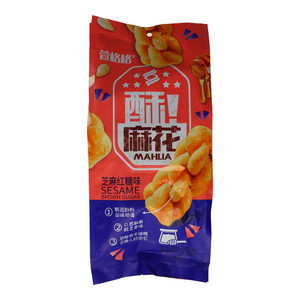 萱格格芝麻红糖味酥麻花