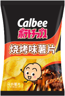 Calbee烧烤味薯片