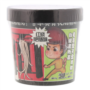 暗黑之神红烧肥肠味小碗面