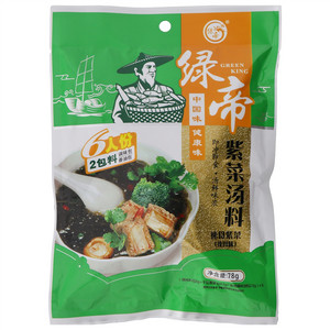 绿帝排骨味紫菜汤料
