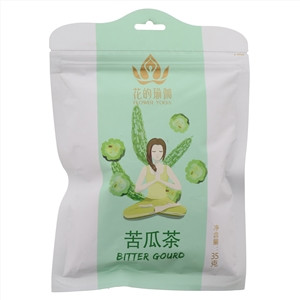 花的瑜伽苦瓜茶