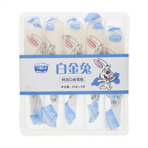 塞北雪白金兔鲜奶口味雪糕