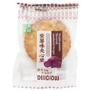 田本家园紫薯味夹心堡