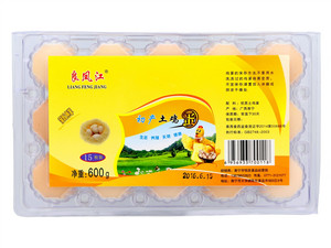 良凤江初产土鸡蛋15枚（600g）