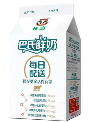长富巴氏鲜牛奶