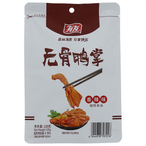 有友香辣味无骨鸭掌