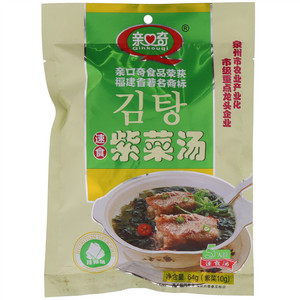 亲口奇排骨味速食紫菜汤