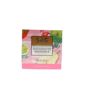 美灵宝香橙金桔雪梨果片茶