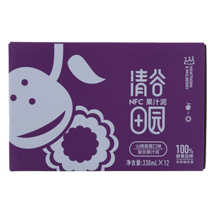 清谷田园山楂桑葚口味复合果汁泥