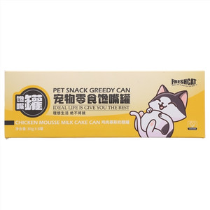FRESHCAT福瑞诗鸡肉慕斯奶糕宠物零食馋嘴罐