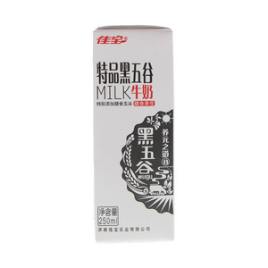 佳宝特品黑五谷牛奶
